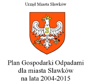 Zdjęcie Plan Gospodarki Odpadami dla miasta Sławków na lata 2004 - 2015 _019_007_129698